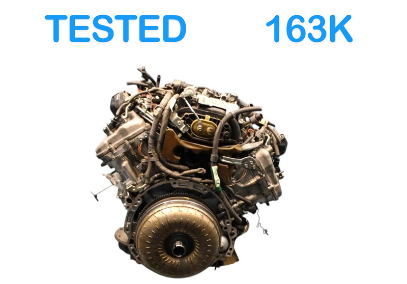 Load image into Gallery viewer, 07-10 Lexus LS460 4.6L V8 1URFSE Engine Motor Assembly 1900038200 163K MILES OEM