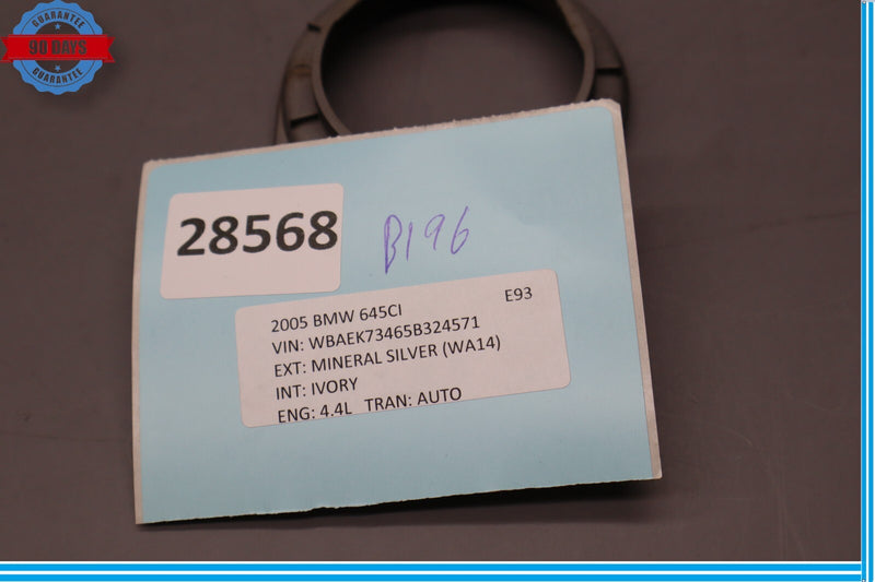 Load image into Gallery viewer, 04-10 BMW 645Ci 650i Center Console iDrive Switch Bezel Trim Oem