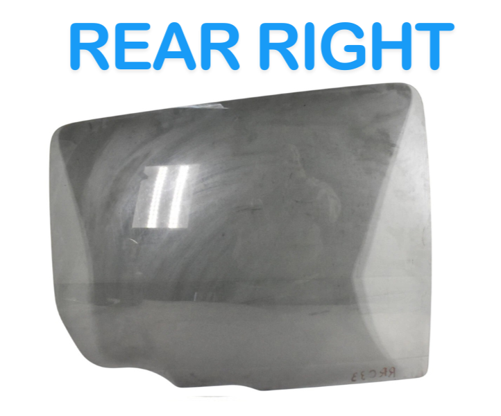 Load image into Gallery viewer, 03-09 Hummer H2 Rear Right Passenger Side Door Glass Black 5601250 OEM