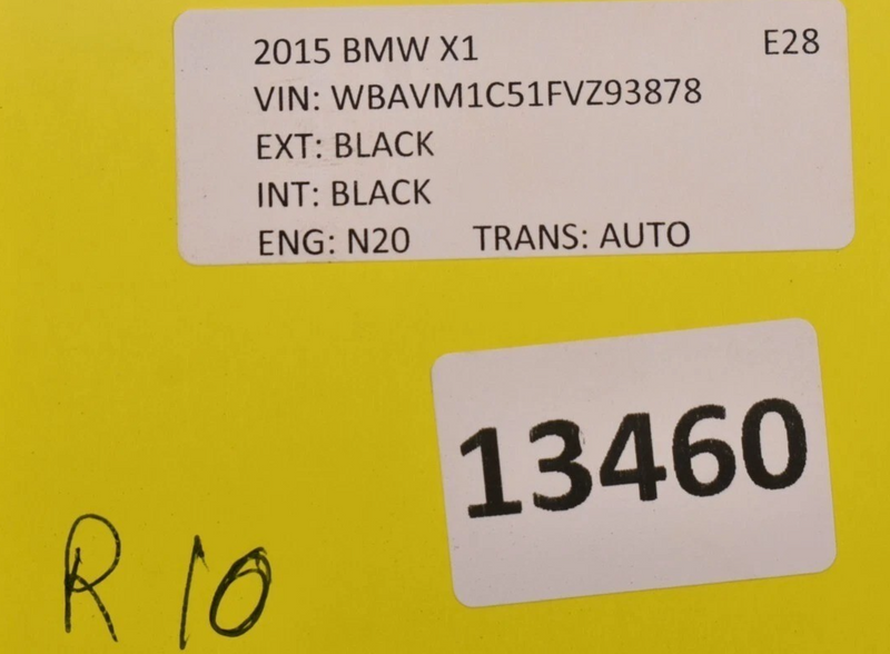 Load image into Gallery viewer, 13-15 BMW X1 Power Steering Wheel Leather W/ O Switches Black SW685313101 Oem