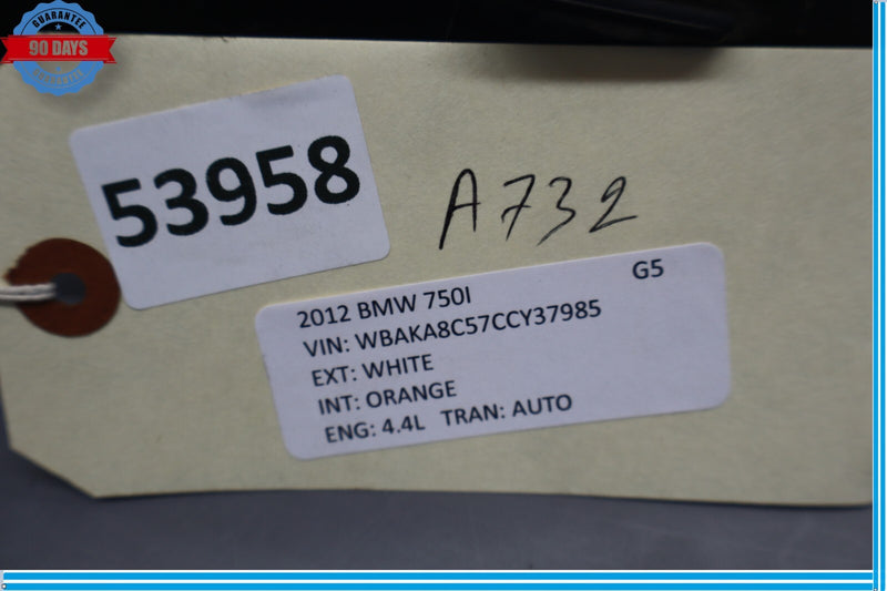 Load image into Gallery viewer, 09-12 BMW 750i 750Li F01 F02 Front Left Driver Side Brake Air Duct / Tube Oem