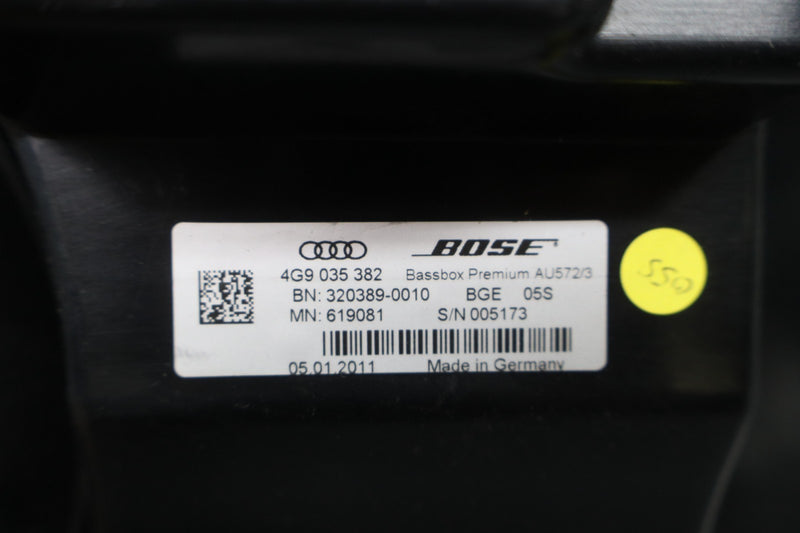 Load image into Gallery viewer, 12-17 Audi A7 Quattro RS7 Rear Trunk Audio Sound Subwoofer Speaker 4G9035382 Oem