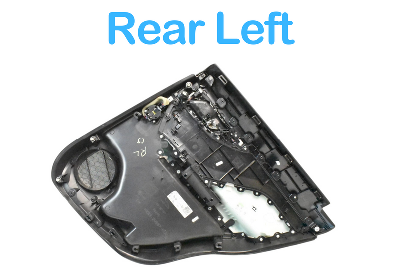 Load image into Gallery viewer, 16-20 Jaguar XF Rear Left Driver Interior Door Panel Trim Cover GX7322601AC OEM