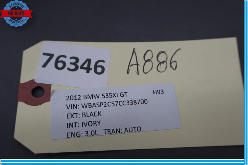 Load image into Gallery viewer, 10-17 BMW 535i GT xDrive Rear Left Driver Side Trunk Lid Lower Trim Cover Oem
