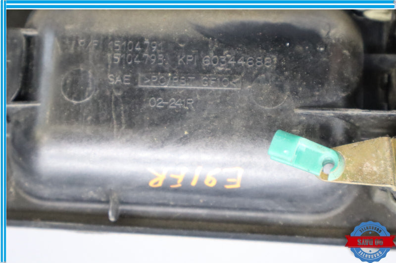 Load image into Gallery viewer, 03-07 HUMMER H2 Front Right Passenger Side Exterior Door Handle Yellow Oem