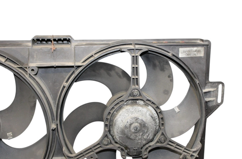 Load image into Gallery viewer, 97-02 Jaguar XK8 XKR X100 Engine Radiator Cooling Fan Assembly MJB4270AA Oem