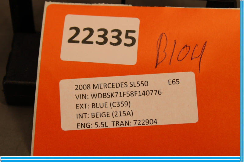 Load image into Gallery viewer, 03-12 Mercedes R230 SL550 SL500 Keyless Entry Antenna Module Unit Oem