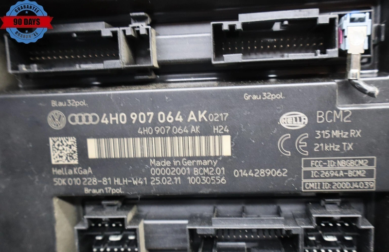 Load image into Gallery viewer, 11-17 Volkswagen Touareg Front Onboard Power Supply Comfort Module Unit Oem