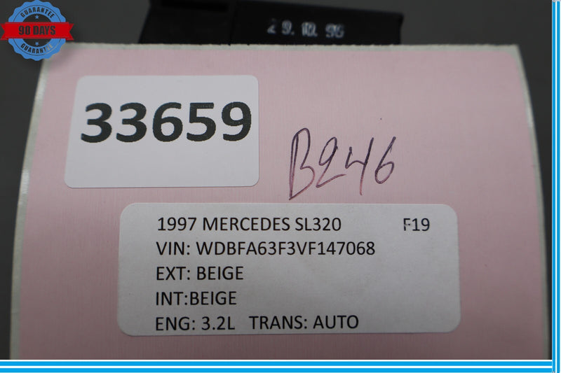 Load image into Gallery viewer, 90-02 Mercedes SL500 SL320 R129 Right Side Seat Backrest Lock Relay Modules Oem