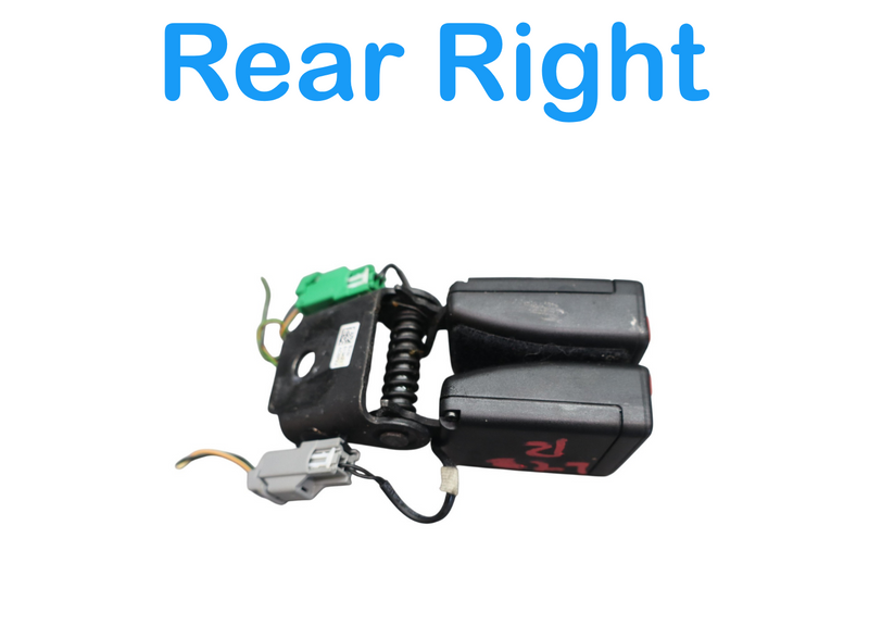 Load image into Gallery viewer, 12-19 LR Range Rover Evoque Rear Right Side Seat Belt Seatbelt Buckle Oem
