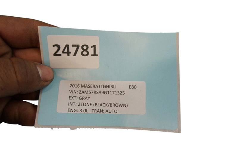 Load image into Gallery viewer, 14-22 Maserati Ghibli Rear Left Driver Side Interior Door Panel OEM