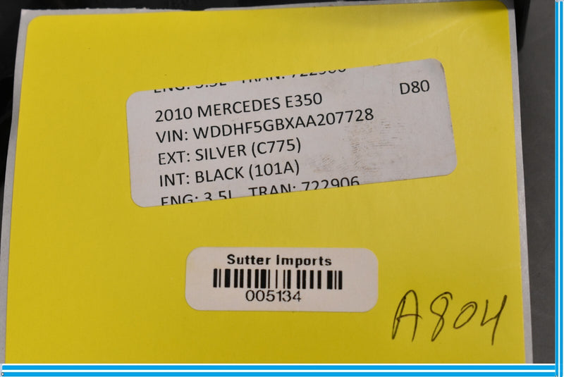 Load image into Gallery viewer, 10-16 Mercedes E350 E550 Front Left Driver Side Seat Cover Panel Trim Oem