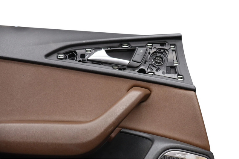 Load image into Gallery viewer, 12-18 Audi A6 Quattro Rear Left Driver Side Interior Door Panel Cover Trim Oem