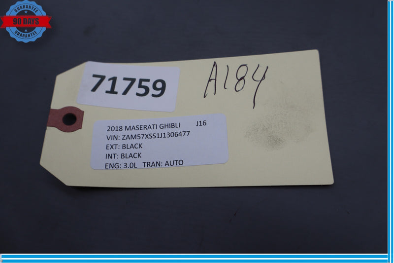 Load image into Gallery viewer, 14-20 Maserati Ghibli M157 Front Left Air Intake Duct Tube Sleeve Seal Oem