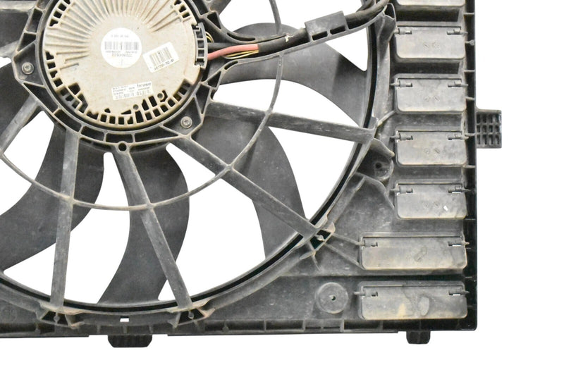 Load image into Gallery viewer, 11-17 Porsche Cayenne 958 Radiator Cooling Thermo Fan Motor Shroud Assembly OEM