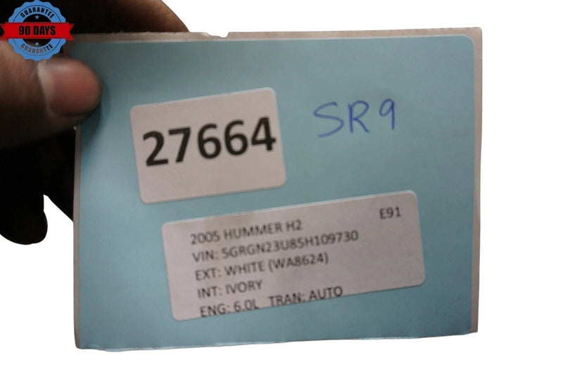 Load image into Gallery viewer, 03-07 HUMMER H2 Front Right Passenger Side Seat Track Frame Lower W/Motor Oem