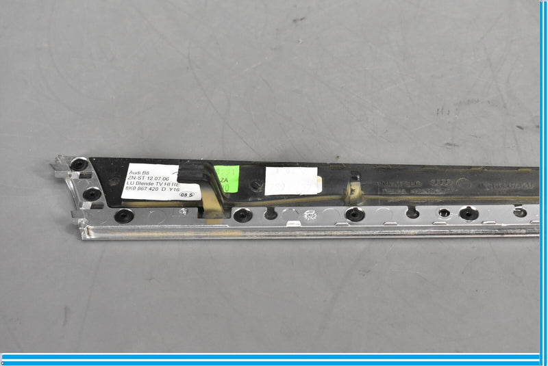 Load image into Gallery viewer, 09-16 Audi A4 Rear Right Passenger Side Door Trim Panel Molding Oem