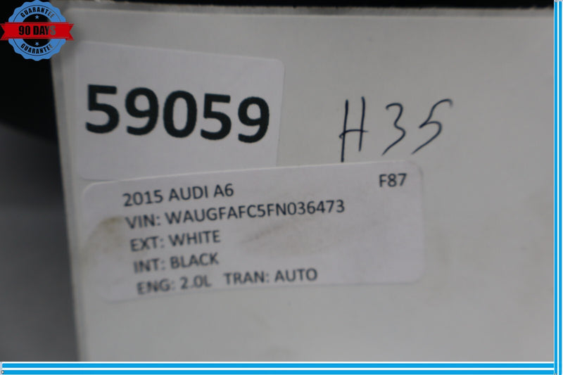 Load image into Gallery viewer, 12-15 Audi A6 Front Left Driver Side Seat Headrest Head Rest Oem