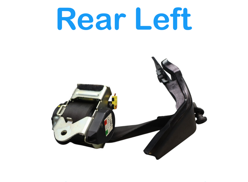 Load image into Gallery viewer, 17-20 Jaguar XE Rear Left Driver Side Seatbelt Seat Belt Retractor Black Oem