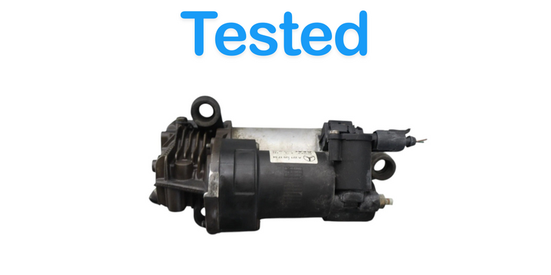 Load image into Gallery viewer, 07-14 Mercedes W221 CL550 S550 Airmatic Air Suspension Compressor Pump Black Oem