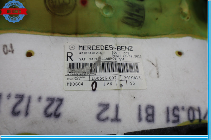 Load image into Gallery viewer, 12-14 Mercedes W218 CLS550 Front Right Side Top Upper Seat Cushion Black Oem