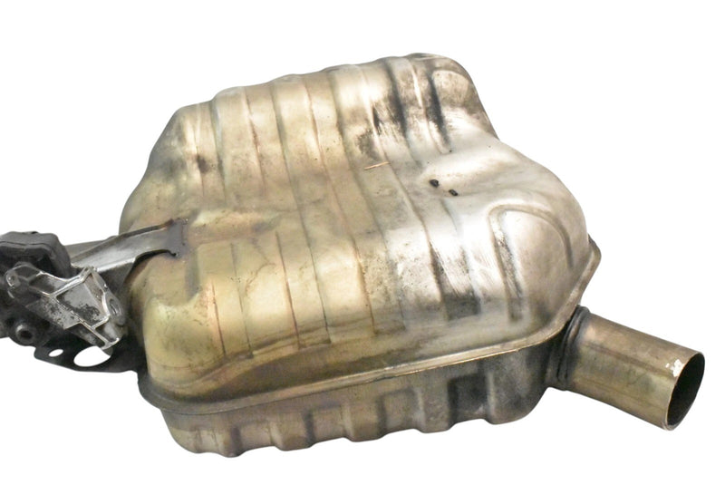 Load image into Gallery viewer, 12-17 Audi A6 C7 V6 Rear Left Driver Side Exhaust Muffler w/ Tip 4G0253611 OEM