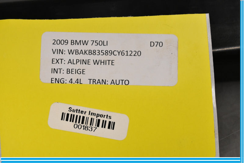 Load image into Gallery viewer, 09-15 BMW 750I 750LI F01 F02 Radiator Upper Bracket Tie Bar Support Oem