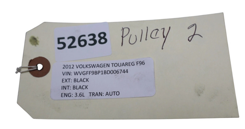 Load image into Gallery viewer, 11-16 Volkswagen VW Touareg Power Steering Pump With Pulley 7P0422154 Oem