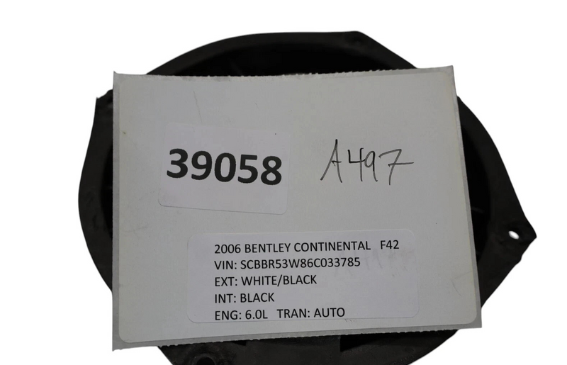 Load image into Gallery viewer, 03-12 Bentley Continental GT Front Left Door Audio Sound Speaker 3W0035411P Oem