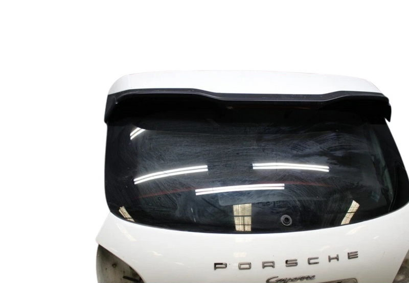 Load image into Gallery viewer, 11-14 Porsche Cayenne 958S Trunk Lid Liftgate Tailgate Hatch Shell White OEM