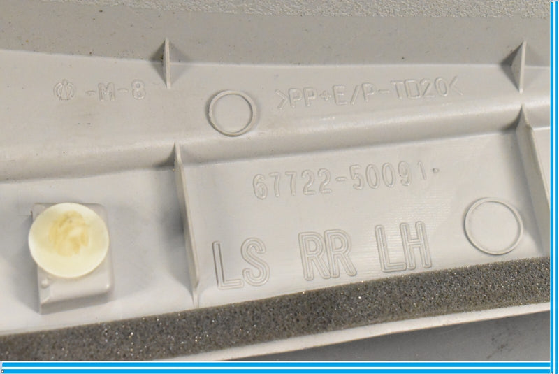 Load image into Gallery viewer, 07-12 Lexus LS460 Rear Left Driver Side Door Trim Panel 67722-50091 Oem