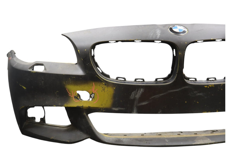 Load image into Gallery viewer, 11-13 BMW 528i 535i 550i xDrive Front Bumper Cover Panel Assembly Black Oem