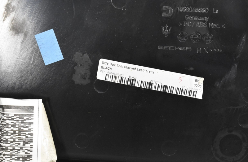 Load image into Gallery viewer, 14-17 Maserati Quattroporte Rear Left Driver Side Interior Door Cover Panel Oem