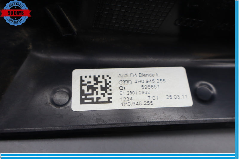 Load image into Gallery viewer, 11-14 Audi A8 Quattro Rear Left Side Tail Light Lower Inner Trim Cover Oem