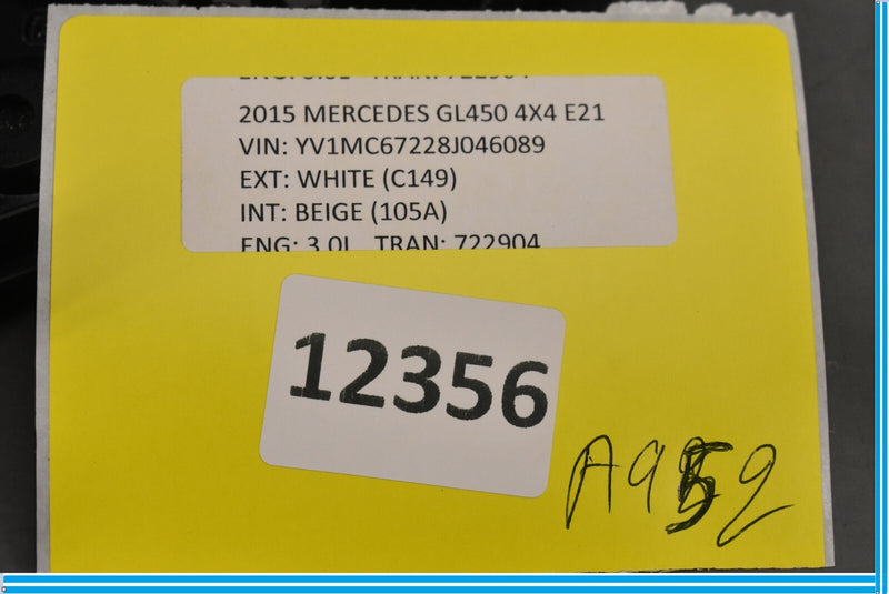 Load image into Gallery viewer, 13-16 Mercedes GL450 X166 Center Console Bezel Trim Cover Panel Oem