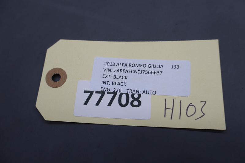 Load image into Gallery viewer, 17-21 Alfa Romeo Giulia Rear Left Center Console Air Vent Grille Bezel Oem