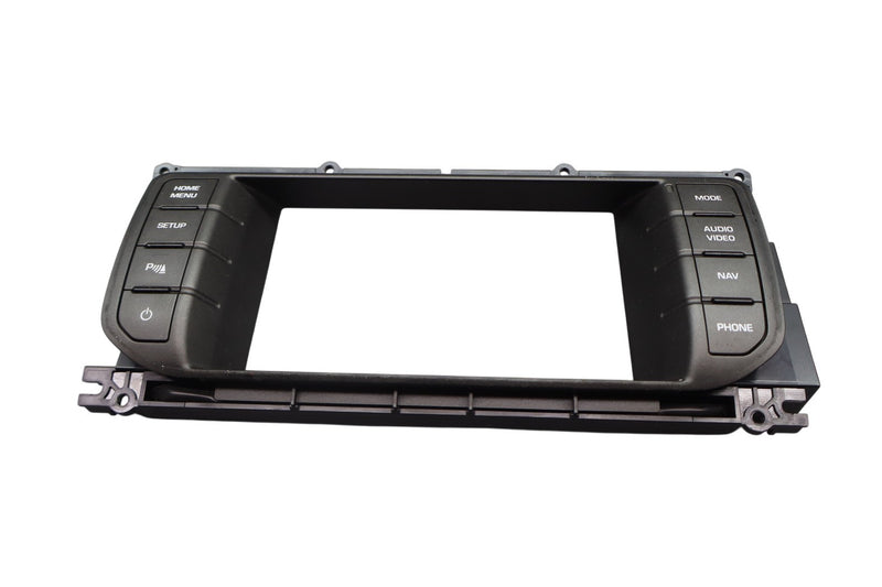 Load image into Gallery viewer, 12-13 Range Rover Evoque L538 Front Display Screen Surround Bezel w/ Switch Oem