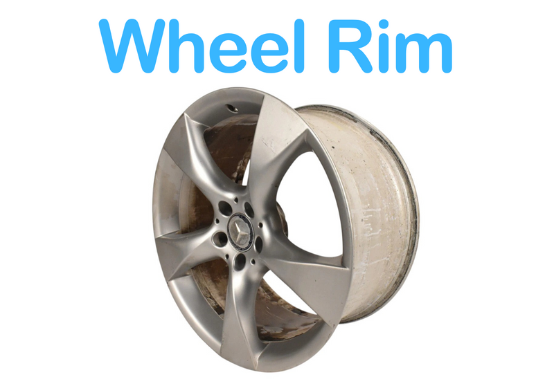 Load image into Gallery viewer, 12-18 Mercedes W218 CLS400 CLS550 5 Spoke Rear Wheel Rim 9.5Jx19 A2184010502 Oem