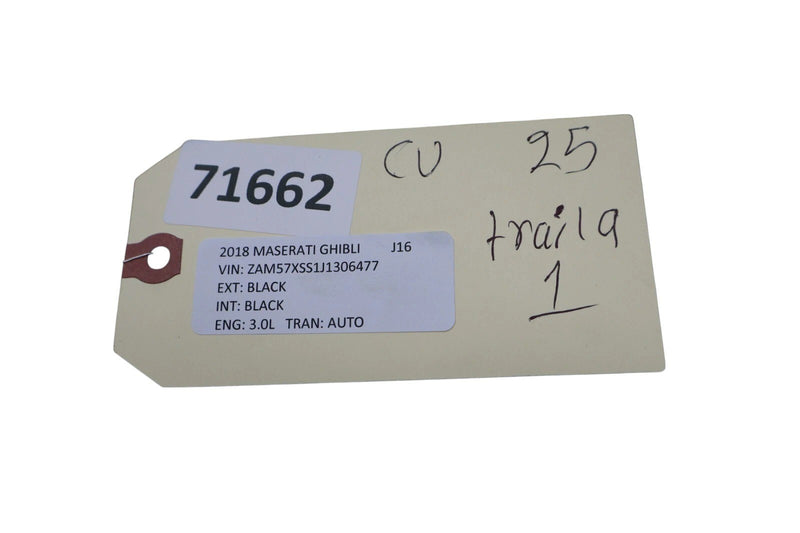 Load image into Gallery viewer, 17-20 Maserati Ghibli M157 Front Right Side Top Upper Seat Cushion Black Oem