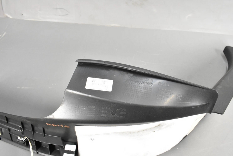 Load image into Gallery viewer, 11-15 Audi A8 Quattro Rear Right Lower Quarter Lid Cover Trim 4H0864608K Oem