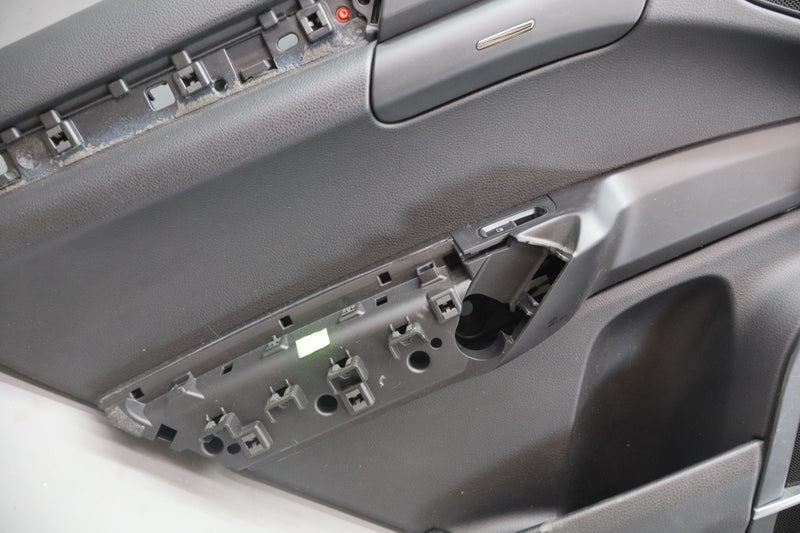 Load image into Gallery viewer, 11-18 Porsche Cayenne Rear Left Driver Side Interior Door Trim Panel Black Oem