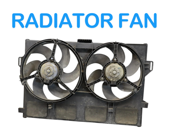 Load image into Gallery viewer, 97-02 Jaguar XK8 X100 4.0L Engine Motor Cooling Radiator Fan Assembly 8240168