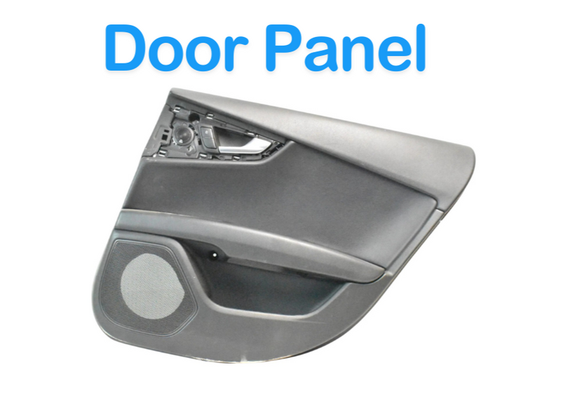 Load image into Gallery viewer, 12-15 Audi A7 Rear Left Driver Side Interior Door Panel Trim Black 4G8971035 OEM