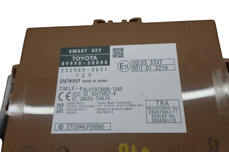 Load image into Gallery viewer, 13-17 Lexus LS460 LS460L Smart Key Keyless Computer Control Module Unit Oem