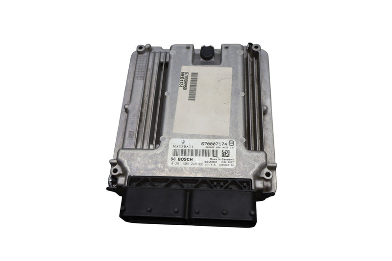 Load image into Gallery viewer, 14-17 Maserati Ghibli Engine Computer Control Module Unit ECU ECM 670007174 Oem