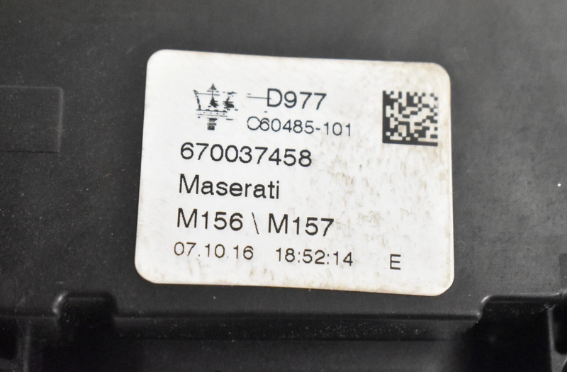 Load image into Gallery viewer, 14-21 Maserati Quattroporte Trunk Lid Lock Latch Actuator Motor 670037458 OEM