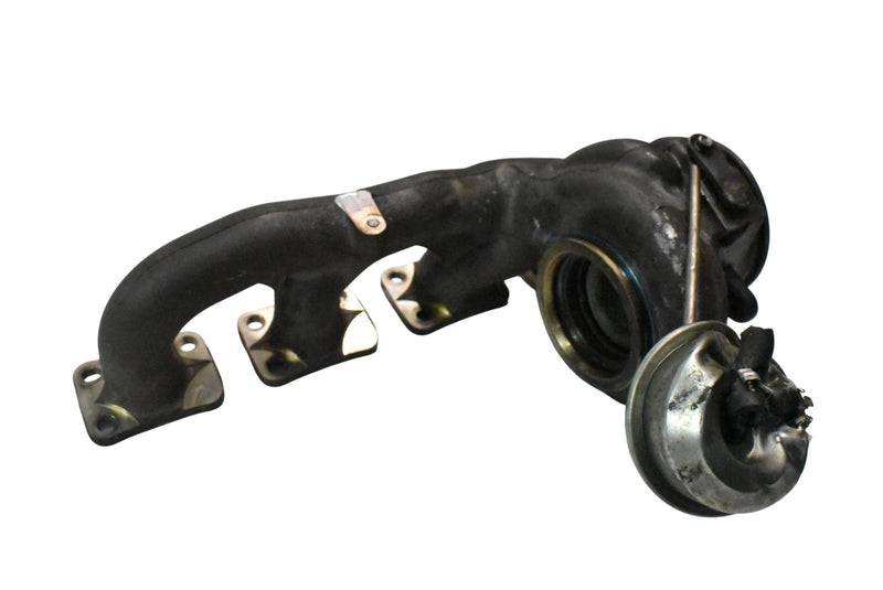 Load image into Gallery viewer, 14-17 Maserati Quattroporte Front Left Turbocharger Exhaust Manifold Oem