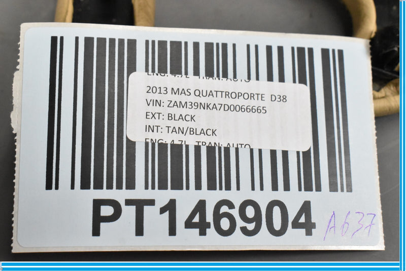 Load image into Gallery viewer, 04-13 Maserati Quattroporte M139 Front Left Interior Door Panel Handle Trim Oem
