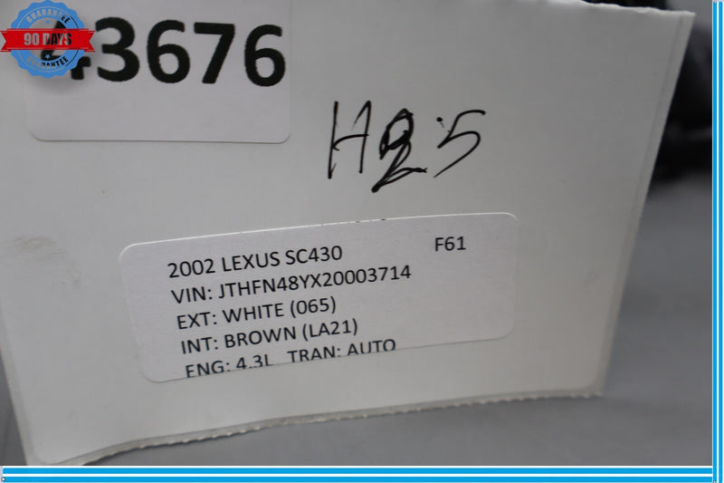 Load image into Gallery viewer, 01-06 Lexus LS430 SC430 Front Right Passenger Side Seat Belt Buckle Receiver Oem