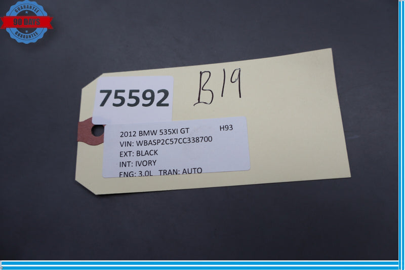 Load image into Gallery viewer, 11-16 BMW 535i GT xDrive Front Right Passenger Side Seat Inner Trim Cover Oem
